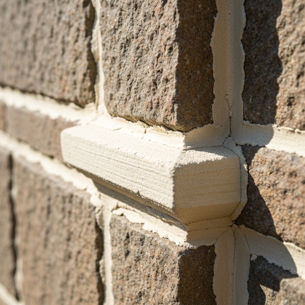 Stone repointing work